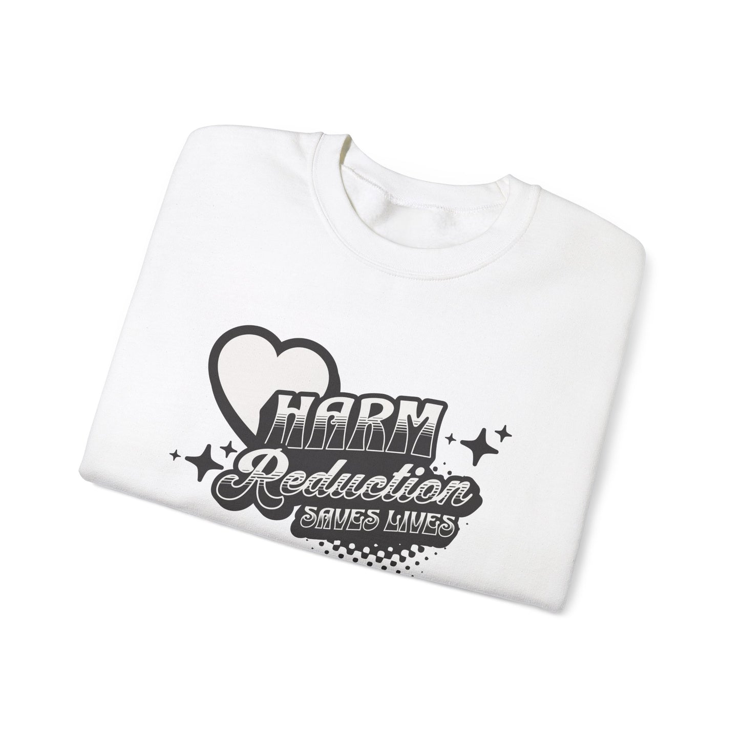 Harm Reduction Unisex Crewneck Sweatshirt