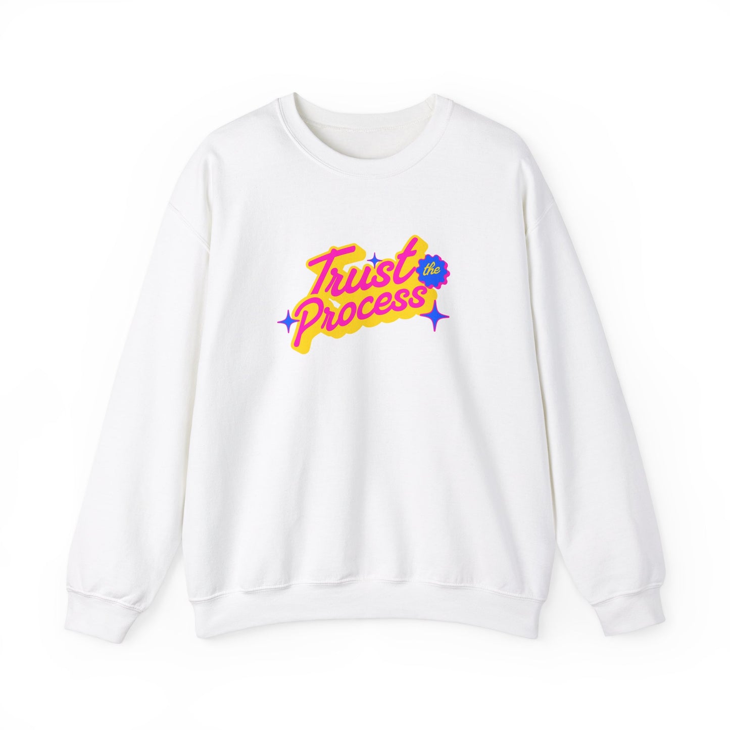 Trust the Process Unisex Heavy Blend Crewneck Sweatshirt