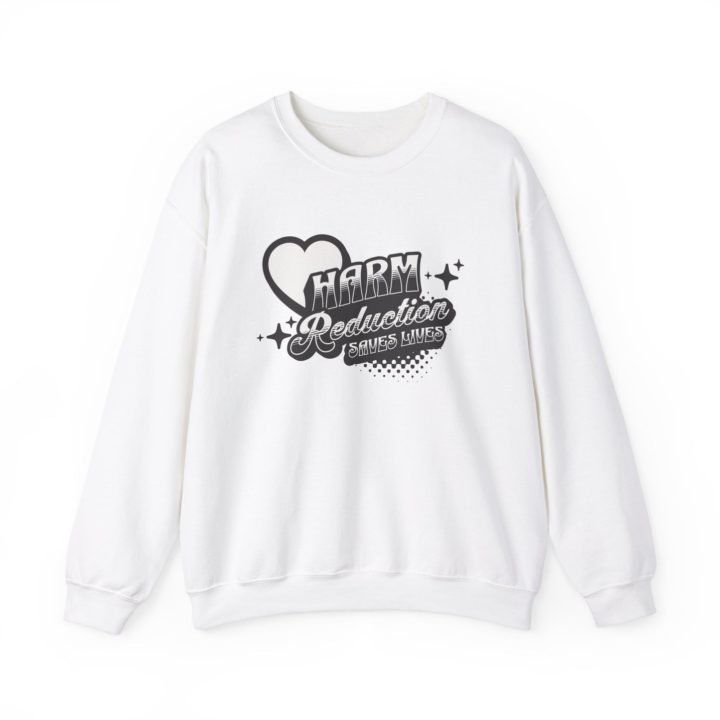 Harm Reduction Unisex Crewneck Sweatshirt