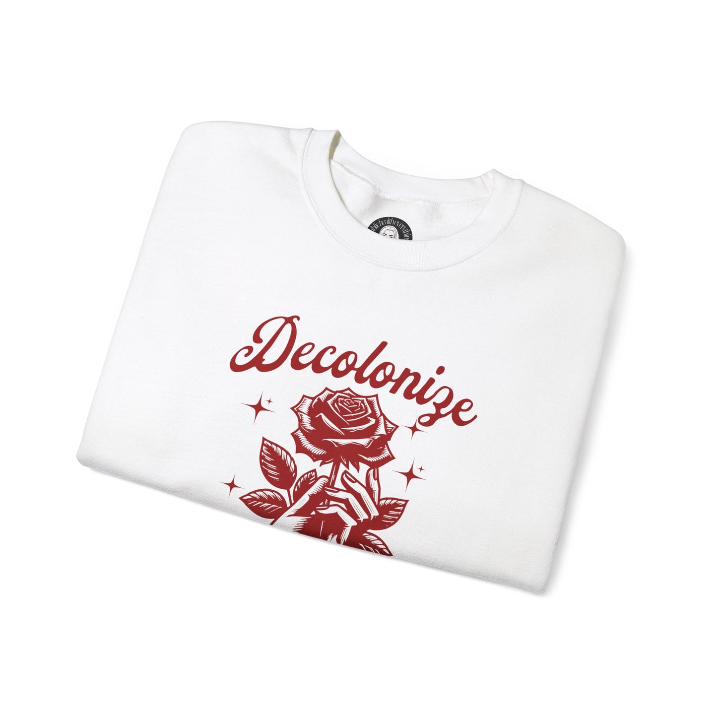 Decolonize History Sweatshirt - Unisex Heavy Blend Crewneck