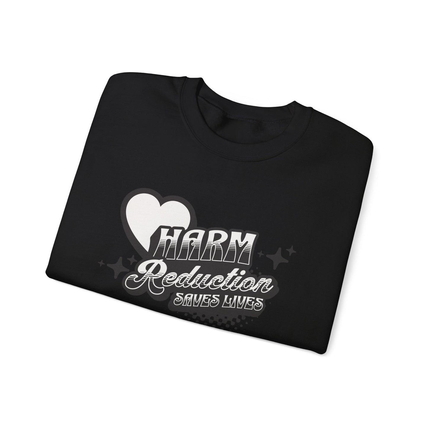 Harm Reduction Unisex Crewneck Sweatshirt