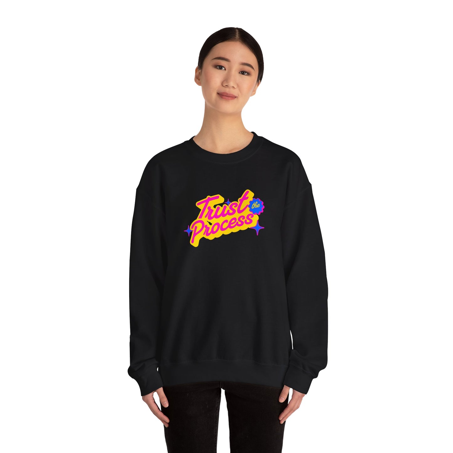 Trust the Process Unisex Heavy Blend Crewneck Sweatshirt