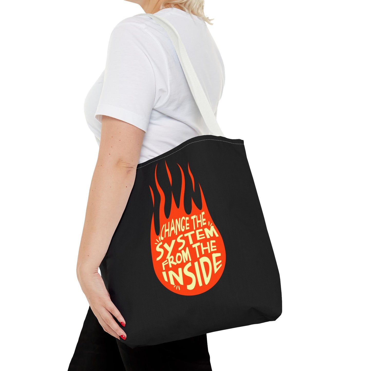 Change the System from the Inside Tote Bag