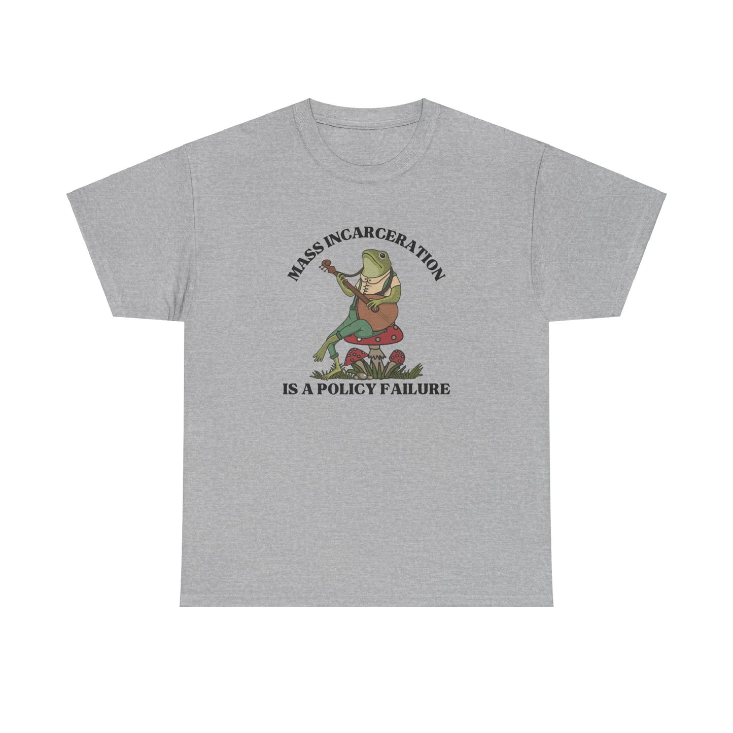 Mass Incarceration Policy Public Health Unisex Heavy Cotton Tee