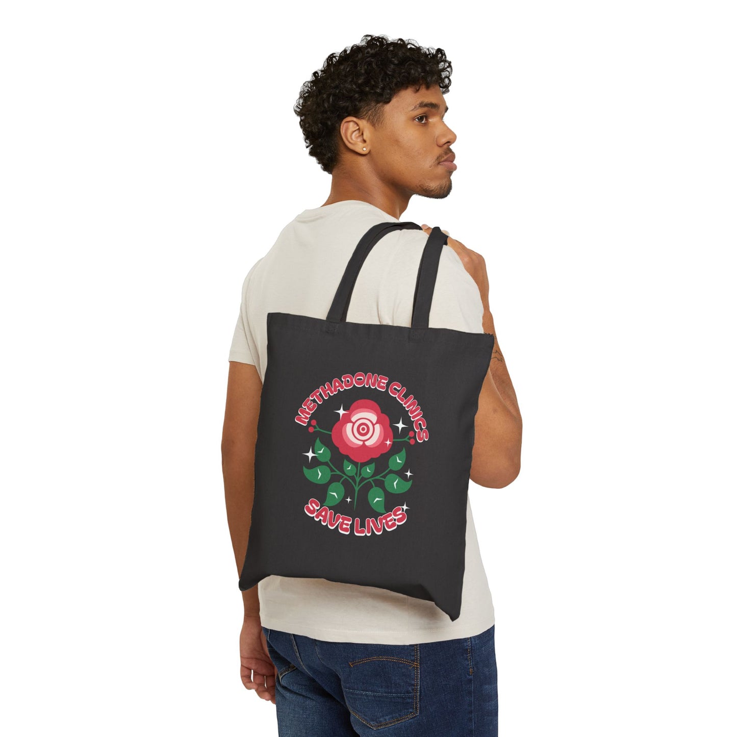Methadone Clinics Save Lives Cotton Canvas Tote Bag