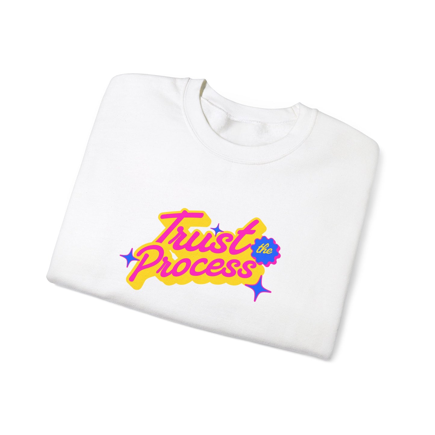 Trust the Process Unisex Heavy Blend Crewneck Sweatshirt