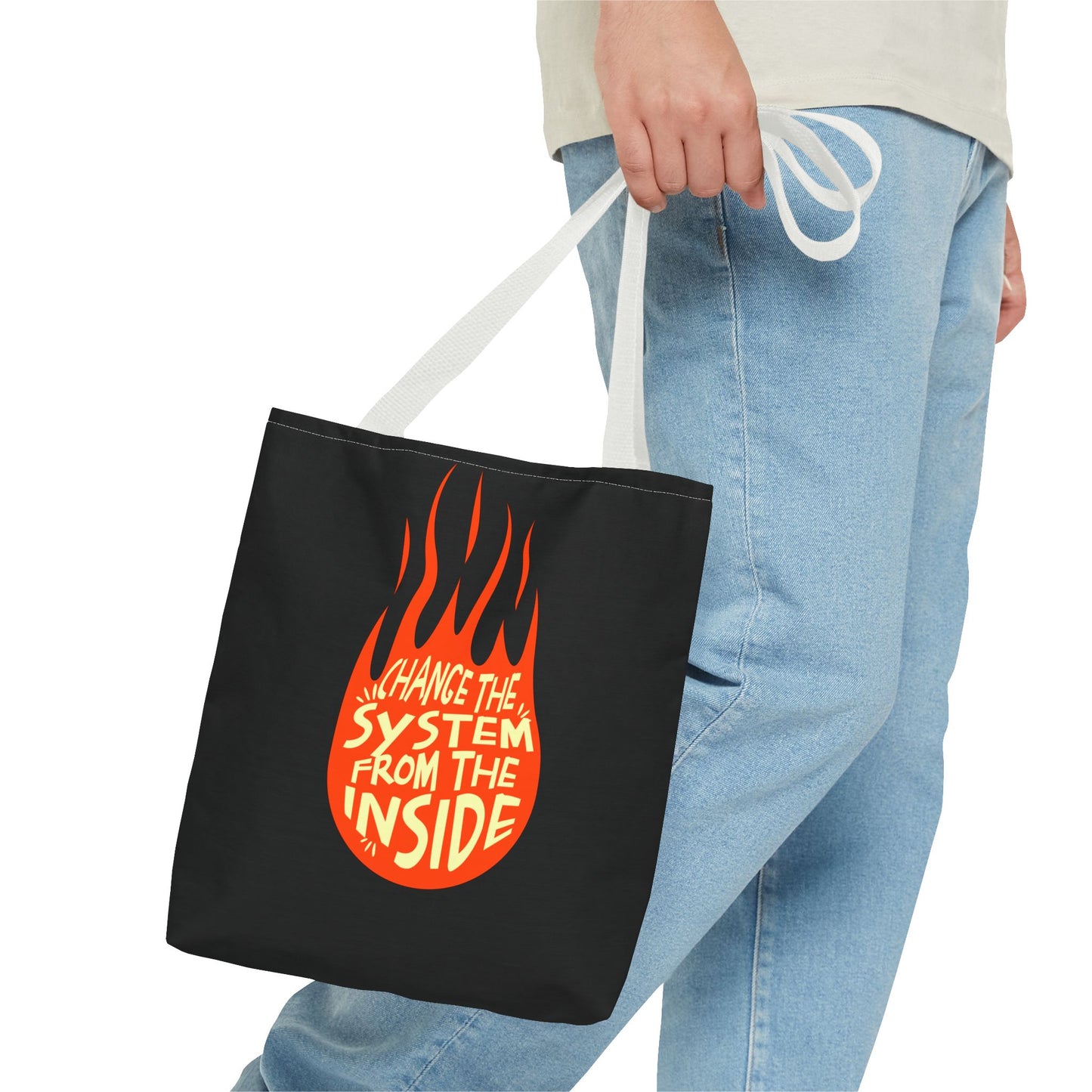 Change the System from the Inside Tote Bag