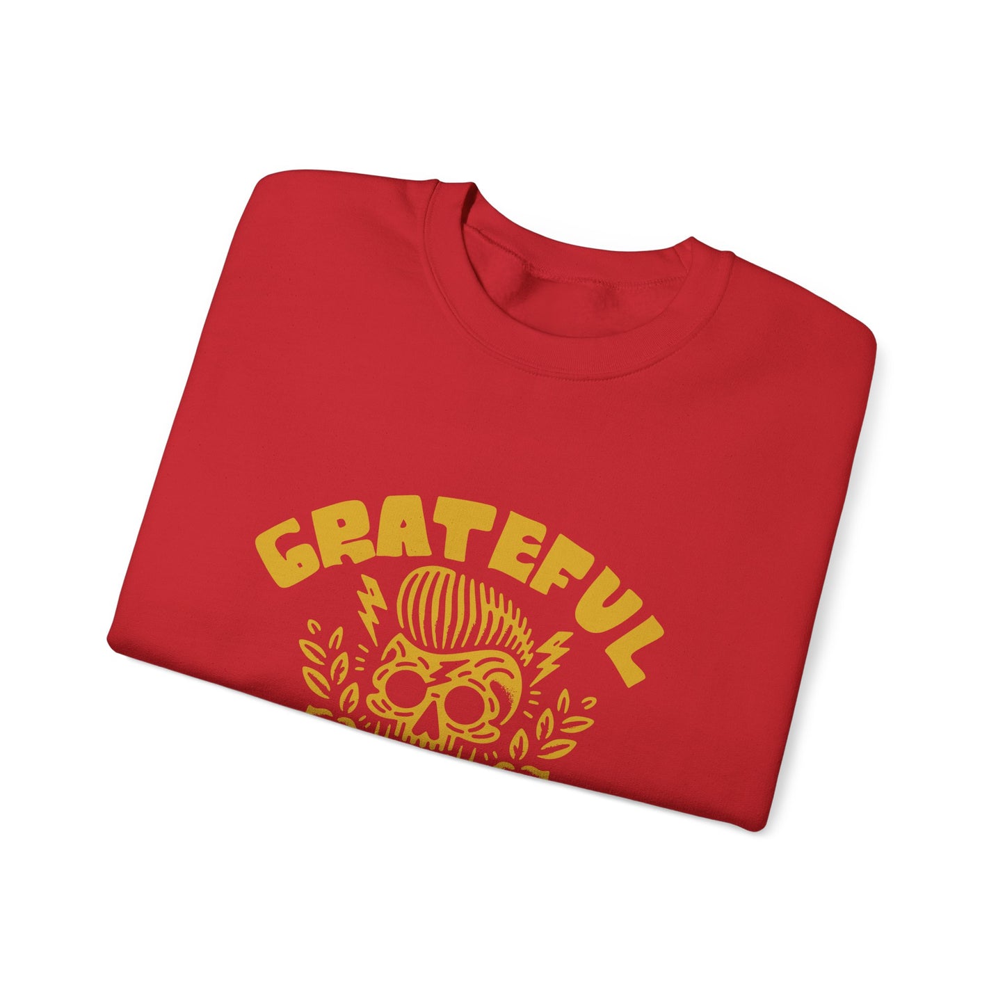 Grateful Not Dead Unisex Crewneck Sweatshirt - Casual Vintage Style