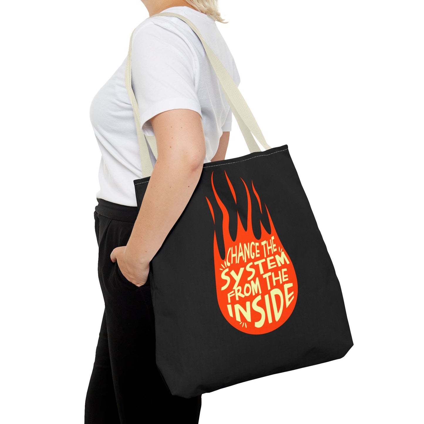Change the System from the Inside Tote Bag