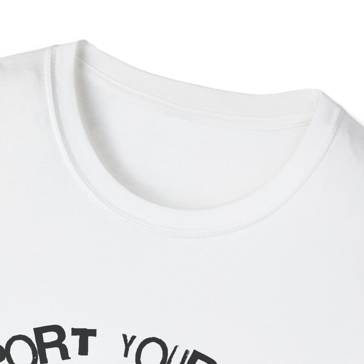 Support Your Local Regenerative Farmer Unisex Softstyle T-Shirt
