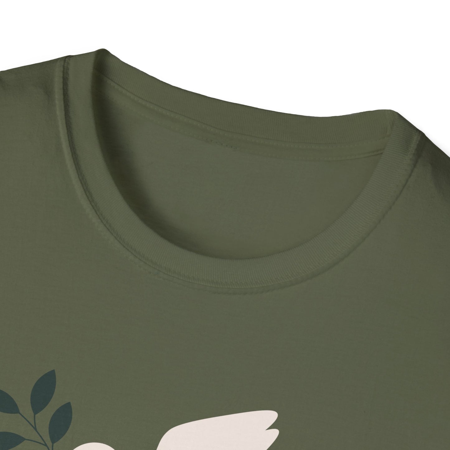 Protect Our Schools Dove T-Shirt - Unisex Softstyle Tee for Peace Advocacy