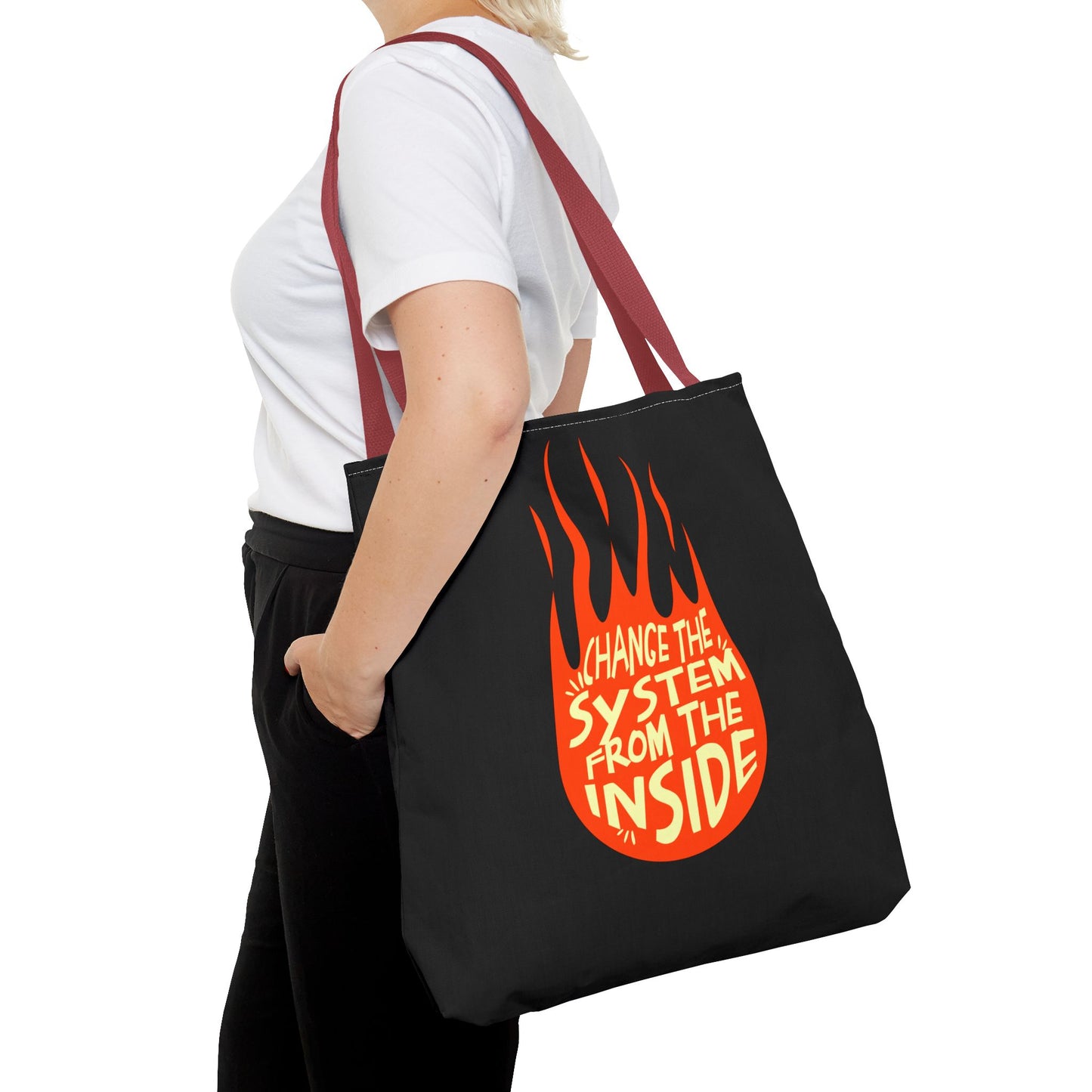 Change the System from the Inside Tote Bag