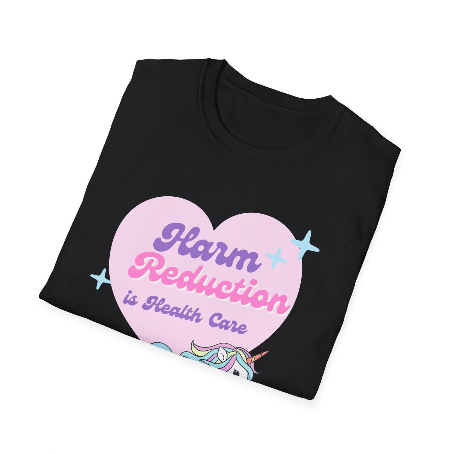 Harm Reduction Healthcare Unicorn Unisex Softstyle T-Shirt