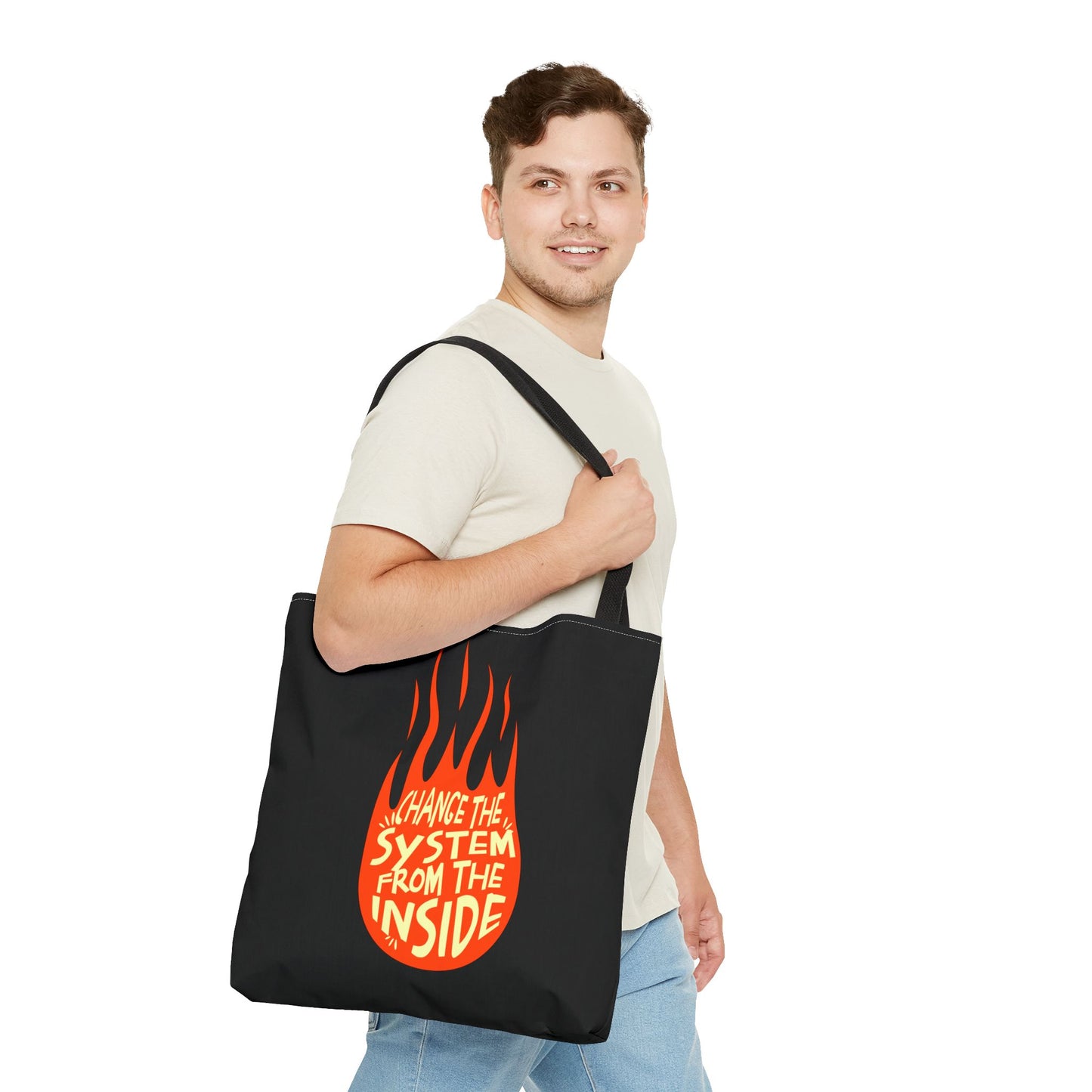 Change the System from the Inside Tote Bag
