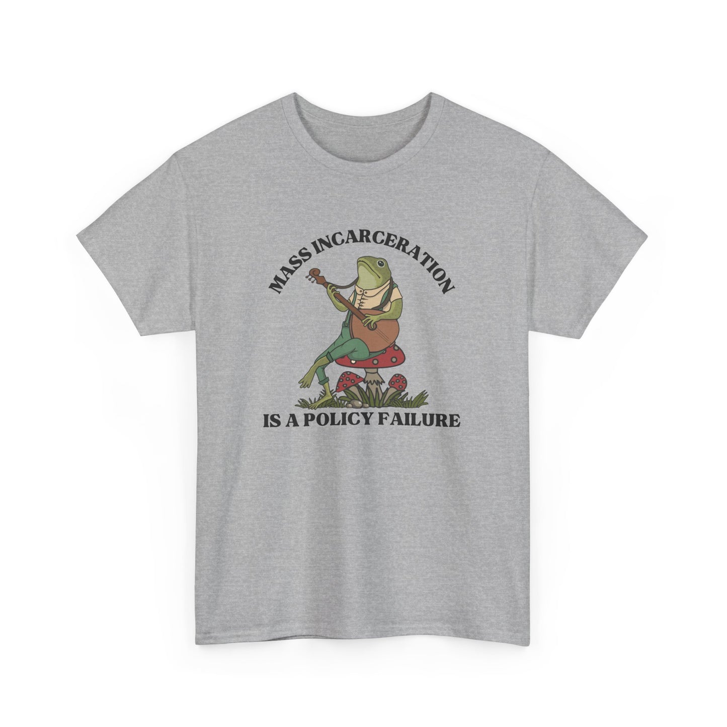 Mass Incarceration Policy Public Health Unisex Heavy Cotton Tee