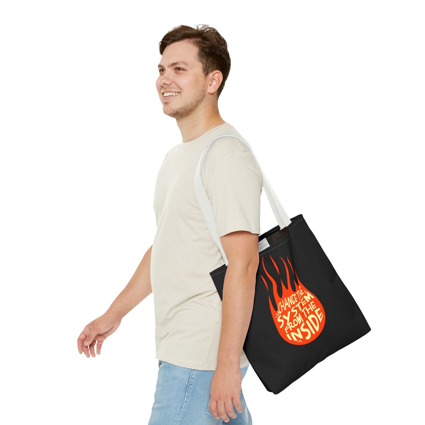 Change the System from the Inside Tote Bag