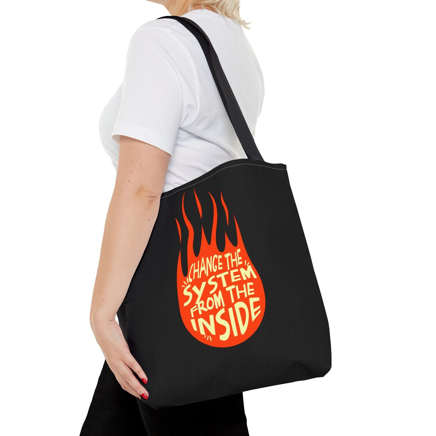 Change the System from the Inside Tote Bag