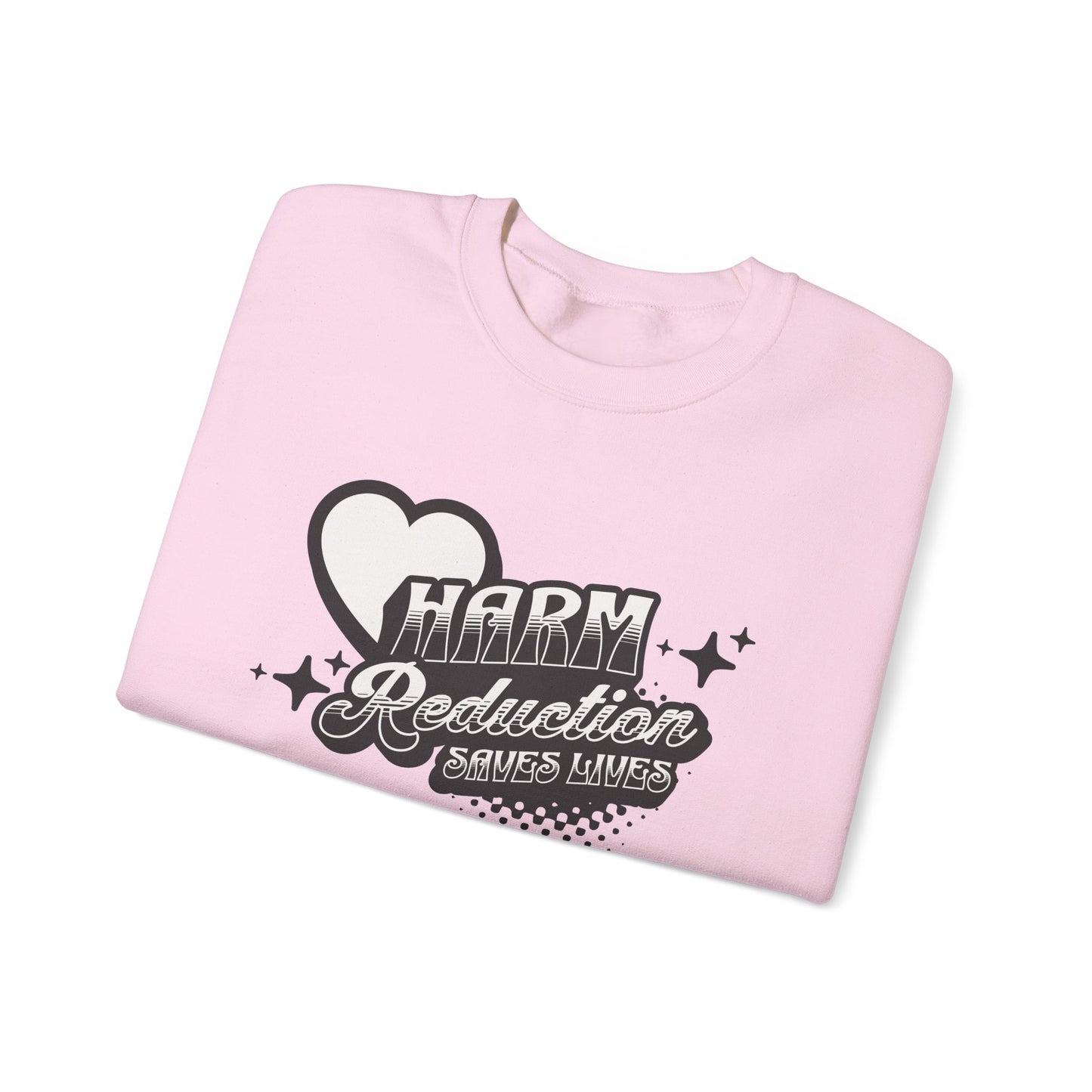 Harm Reduction Unisex Crewneck Sweatshirt