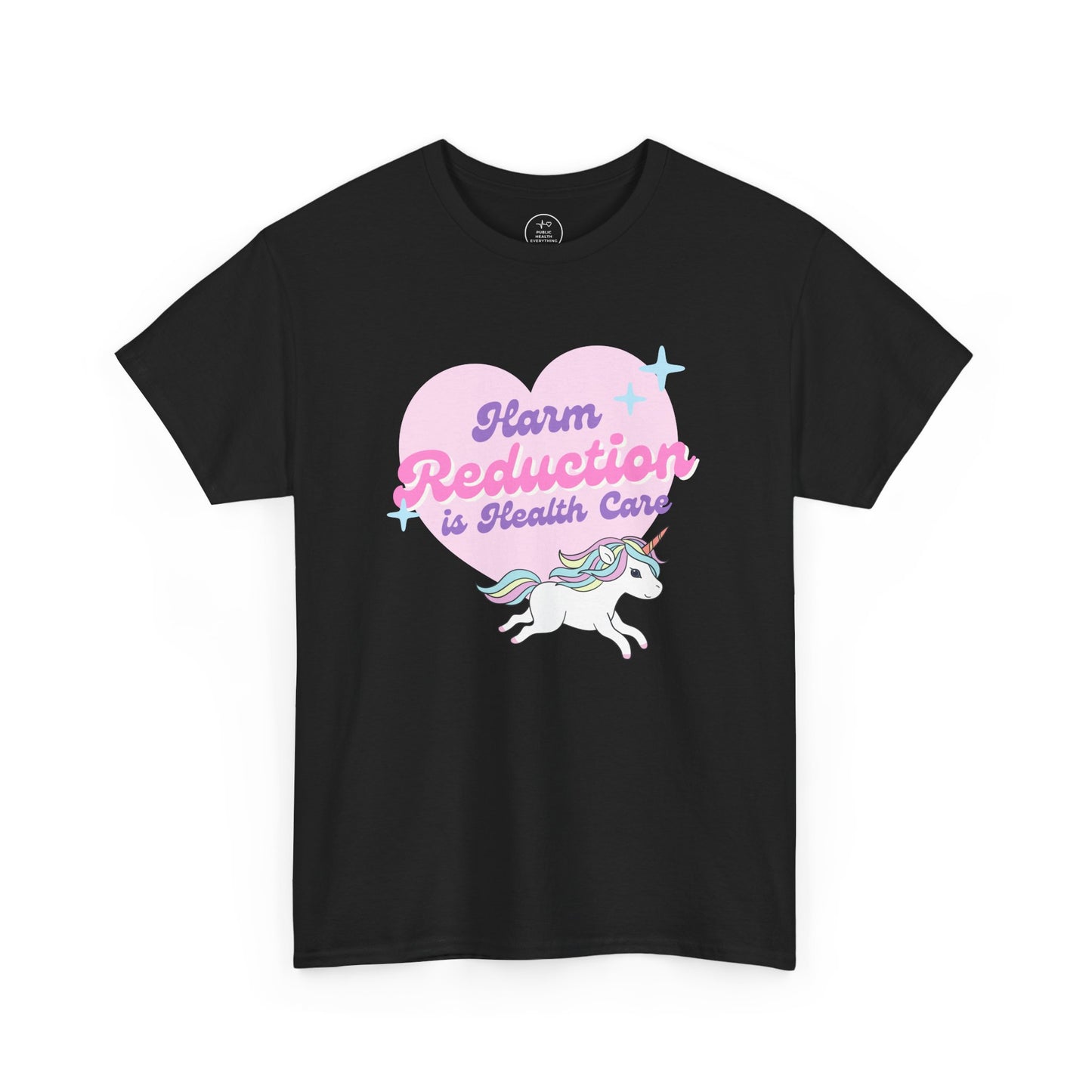 Harm Reduction is Healthcare Unicorn Recovery Unisex Heavy Cotton Tee