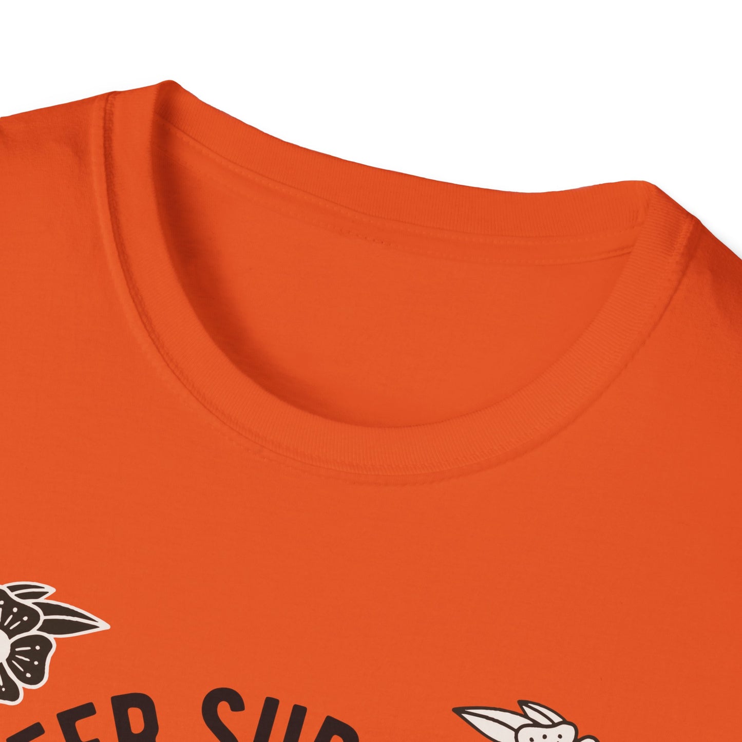 Peer Support Traditional Tattoo Unisex Softstyle T-Shirt