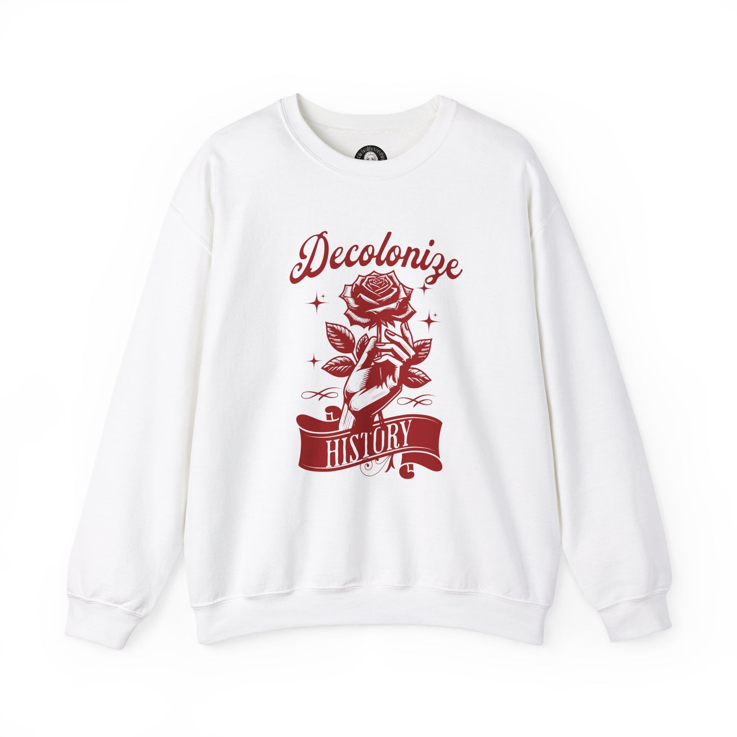 Decolonize History Sweatshirt - Unisex Heavy Blend Crewneck