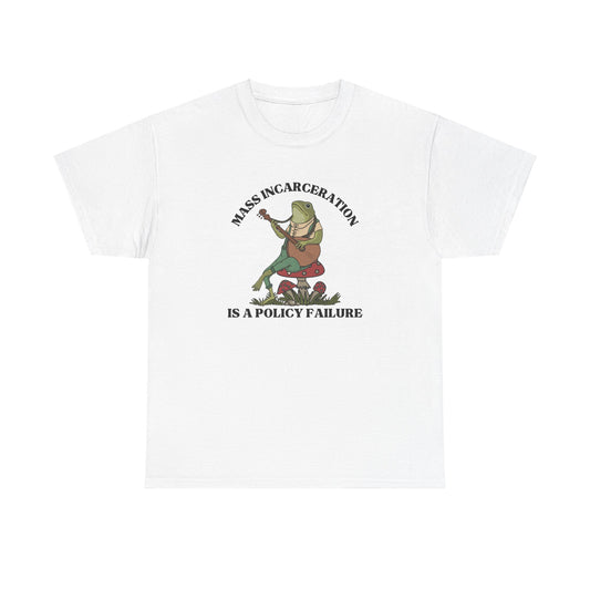 Mass Incarceration Policy Public Health Unisex Heavy Cotton Tee