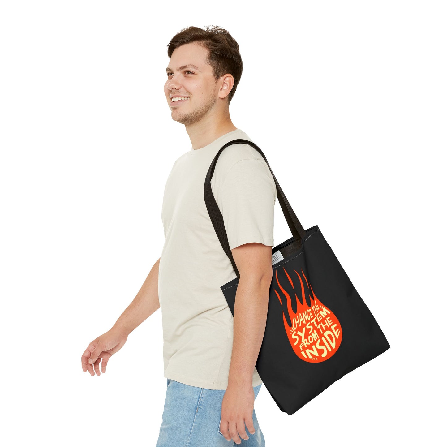 Change the System from the Inside Tote Bag