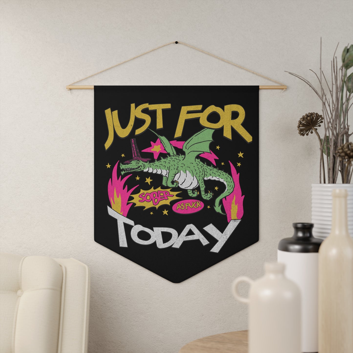 Pennant Wall Decoration - Just for Today