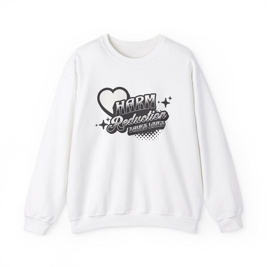 Harm Reduction Unisex Crewneck Sweatshirt