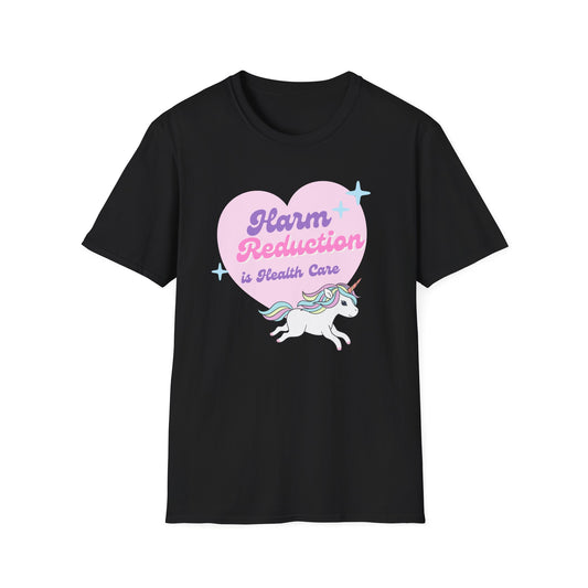 Harm Reduction Healthcare Unicorn Unisex Softstyle T-Shirt