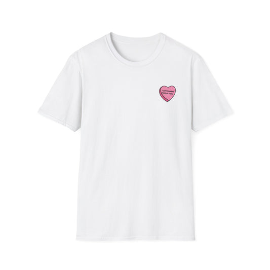 Dr. Simon Inspired Valentine's Day Unisex Softstyle T-Shirt Holiday Harm Reduction