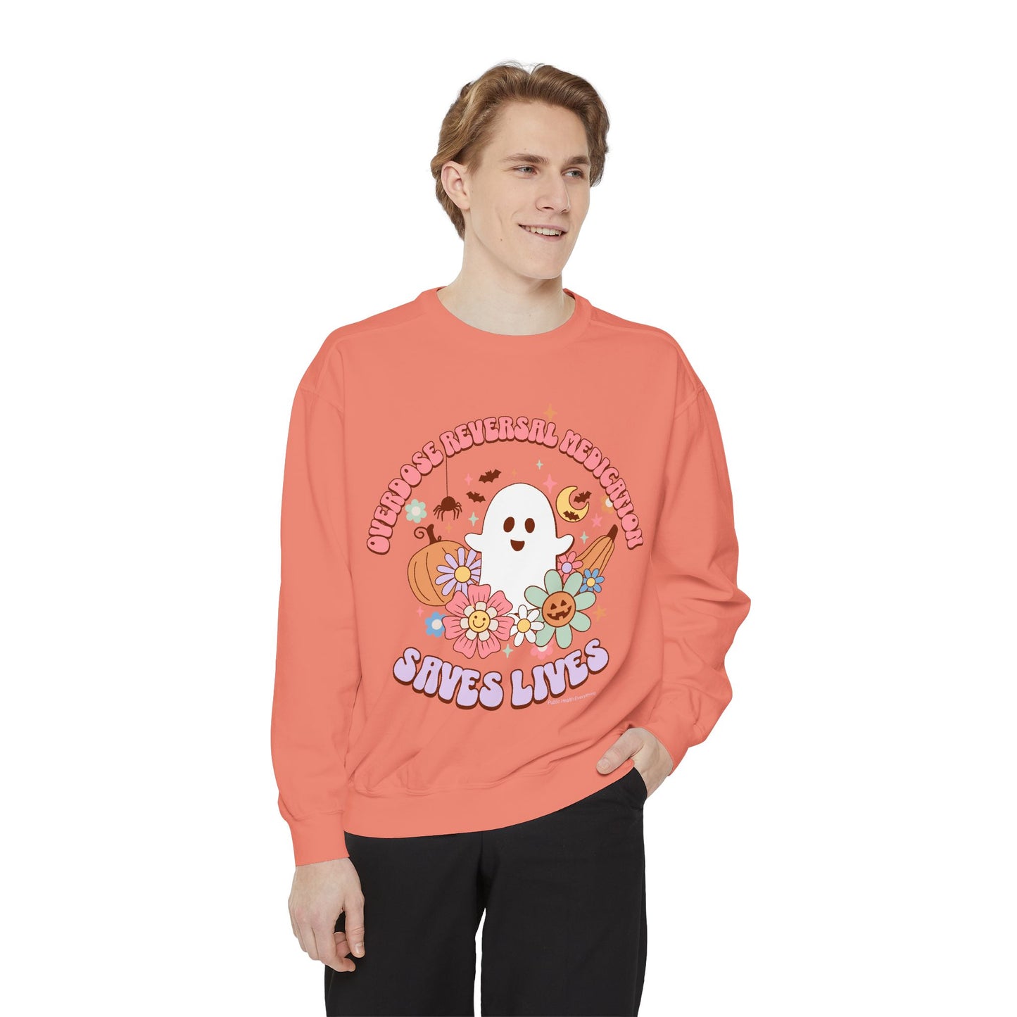 Halloween Overdose Unisex Garment-Dyed Sweatshirt