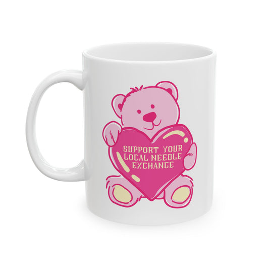 Needle Exchange Ceramic Mug 11oz