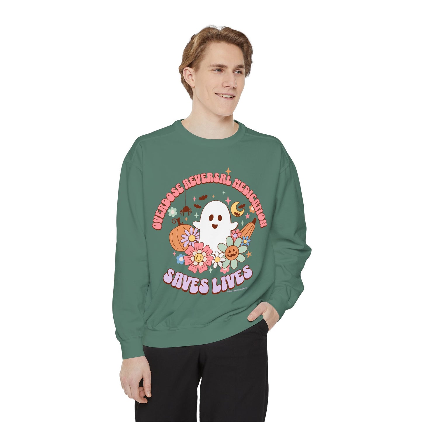 Halloween Overdose Unisex Garment-Dyed Sweatshirt