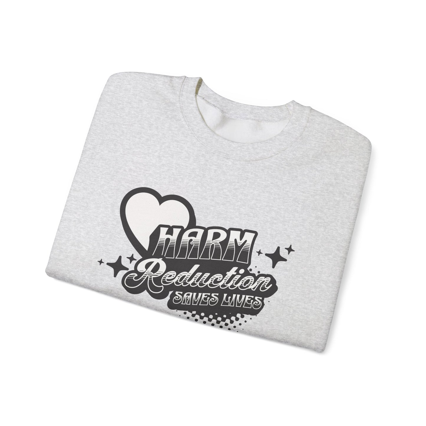 Harm Reduction Unisex Crewneck Sweatshirt