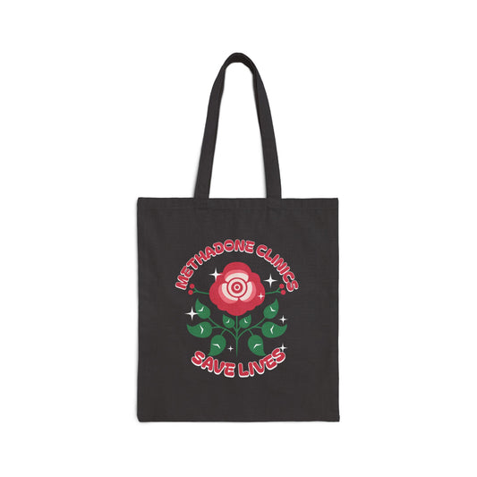 Methadone Clinics Save Lives Cotton Canvas Tote Bag