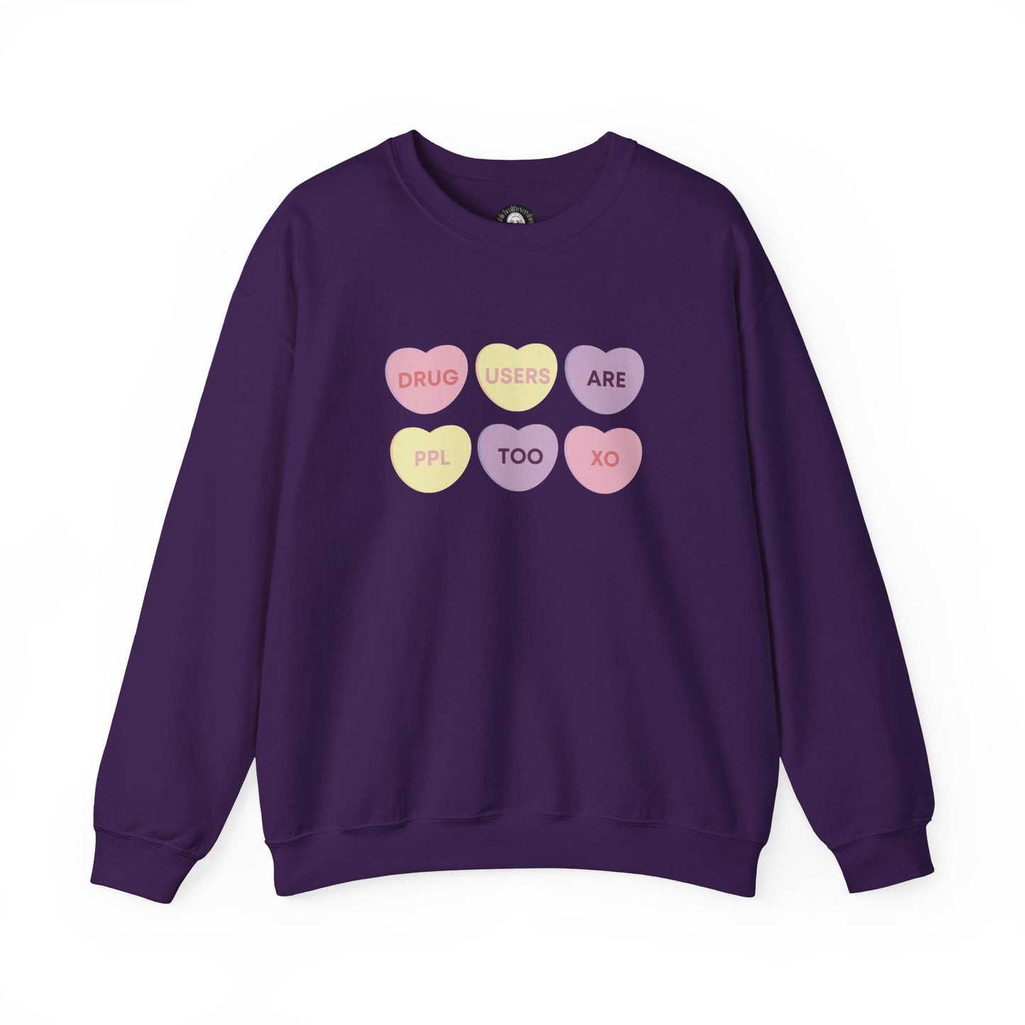 Drug Users Are People Too Unisex Crewneck Sweatshirt