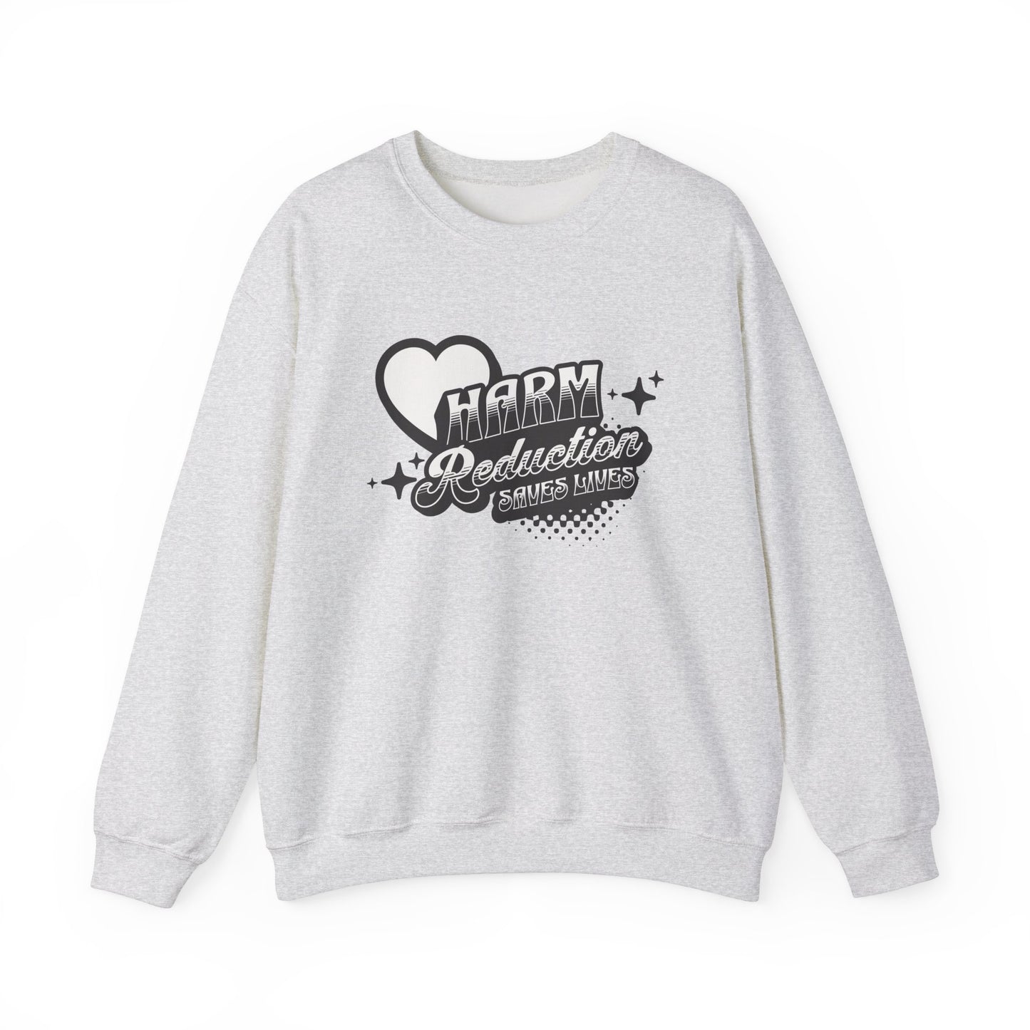 Harm Reduction Unisex Crewneck Sweatshirt
