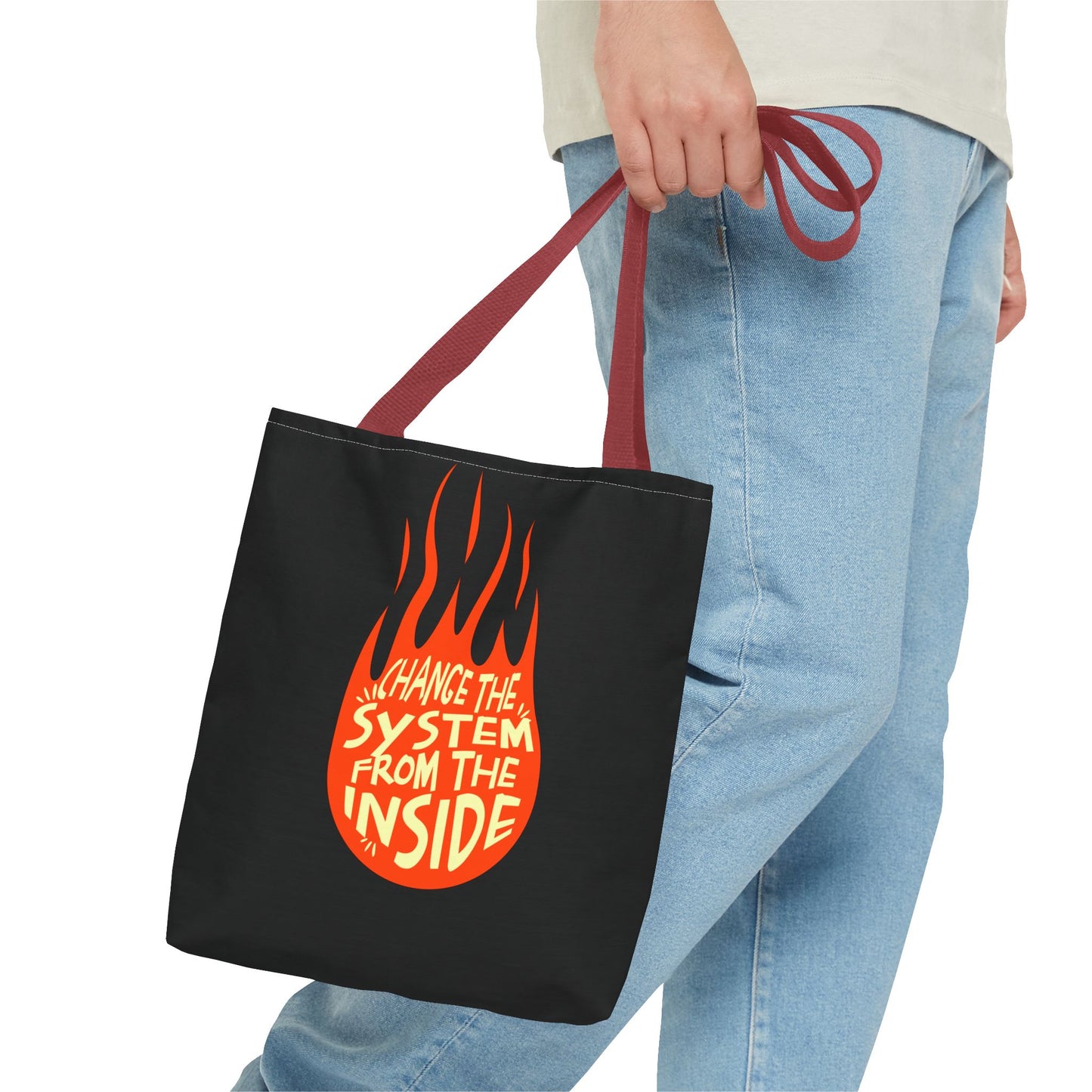 Change the System from the Inside Tote Bag